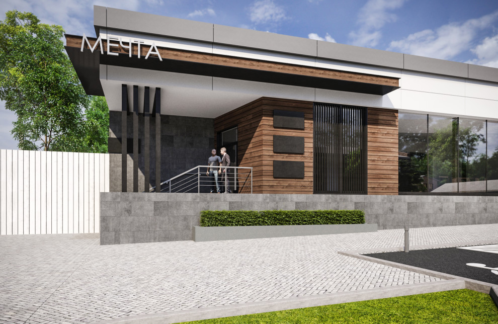 Обложка проекта: Реконструкция фасадов магазина "Мечта"