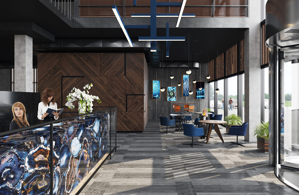 Обложка проекта: ЛЕСНОЙ ЛОФТ-ОФИС