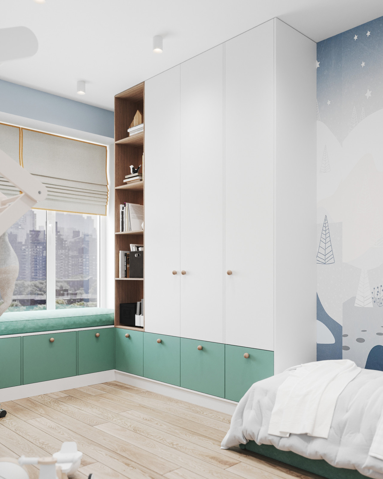 Трехкомнатная квартира в ЖК Savin House