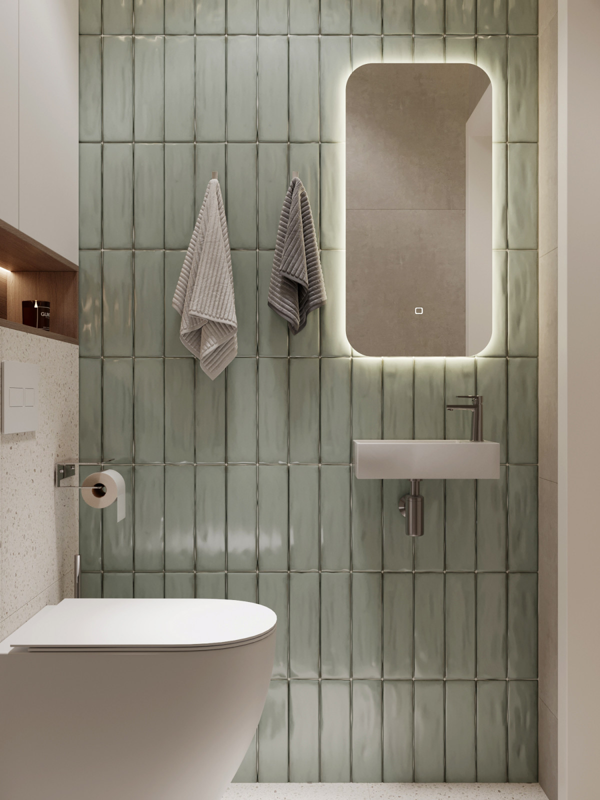 Трехкомнатная квартира в городе Дубнаа