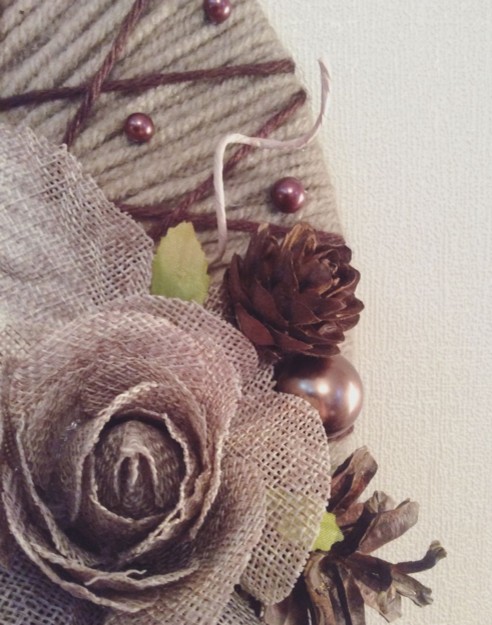 Интерьерный венок "Choco Chic" от La Couronne