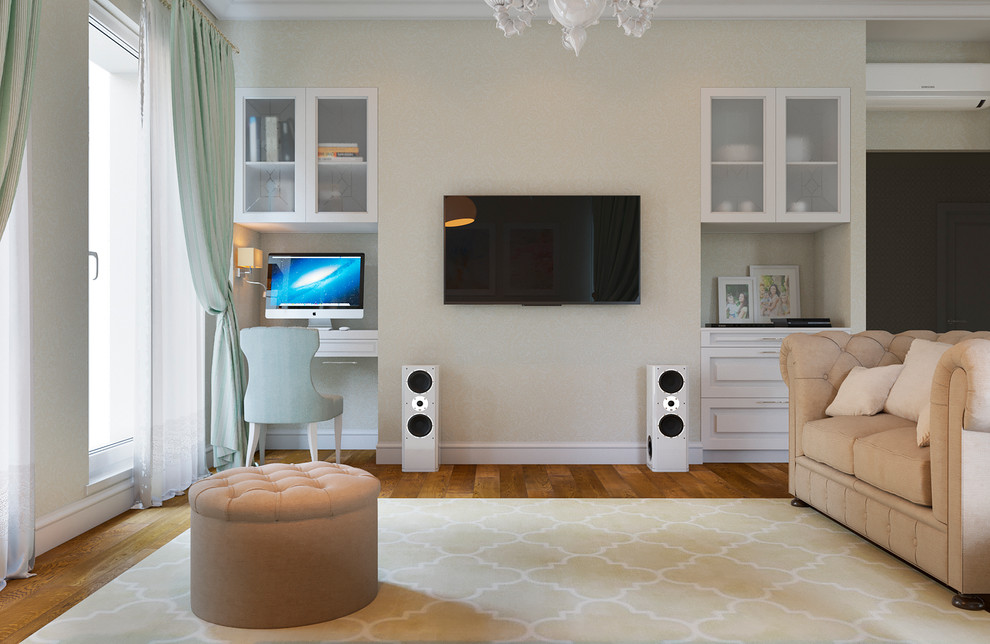 Современная классика в большом доме