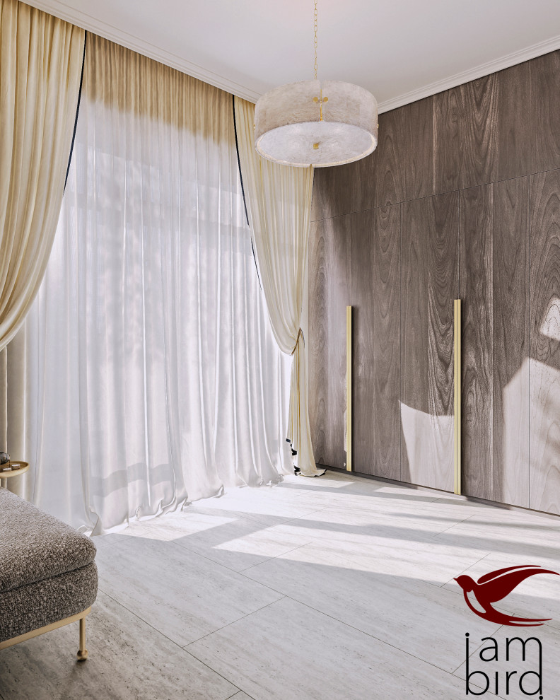 Обложка проекта: Современная классика с нотками ар-деко в КП "Гайд Парк"