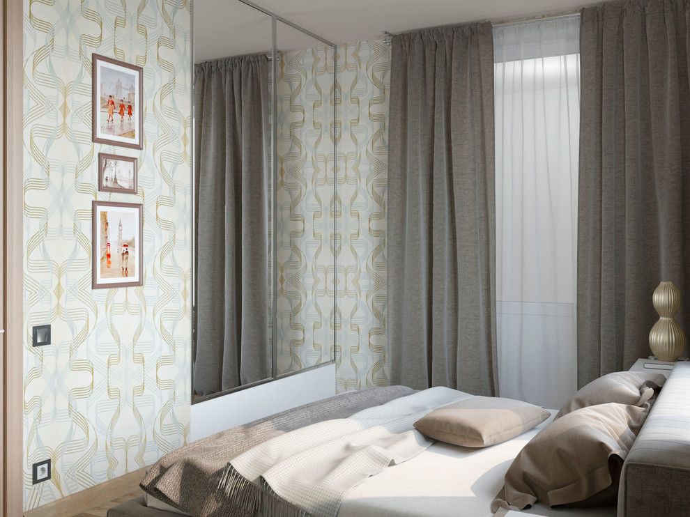 Квартира для семьи "Из трешки в четырехкомнатную". 3 D визуализация.