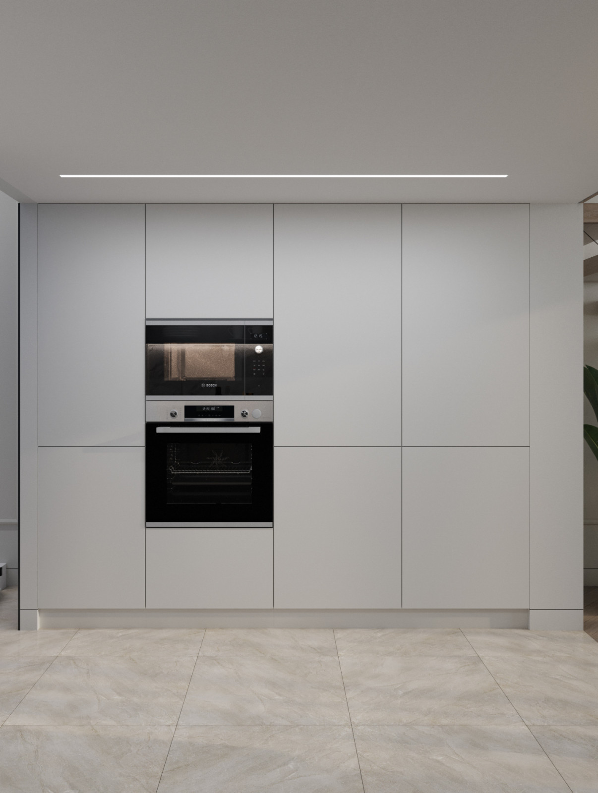 Интерьер квартиры-студии в ЖК Сосновка