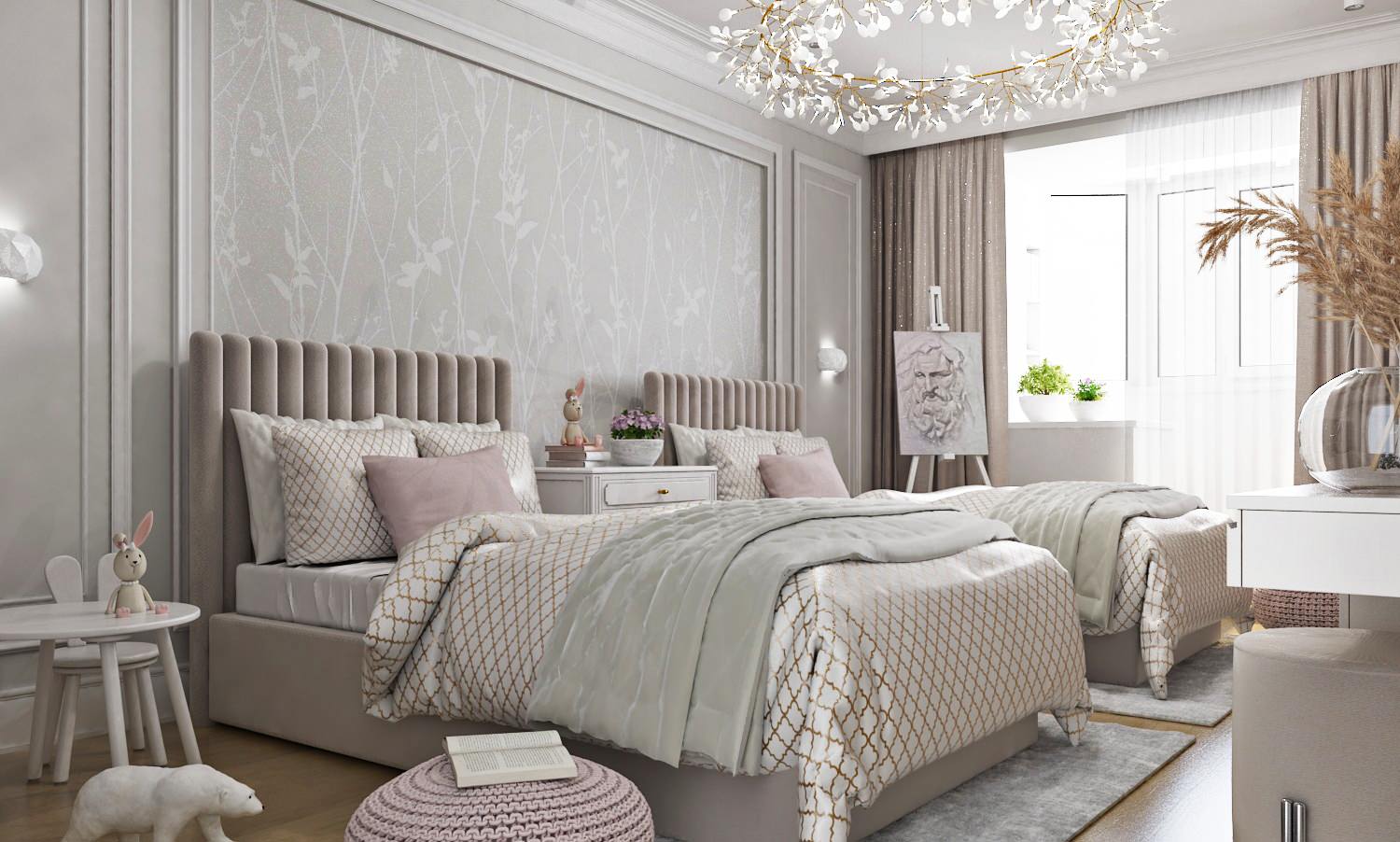 Обложка проекта: Детская комната г. Югорск