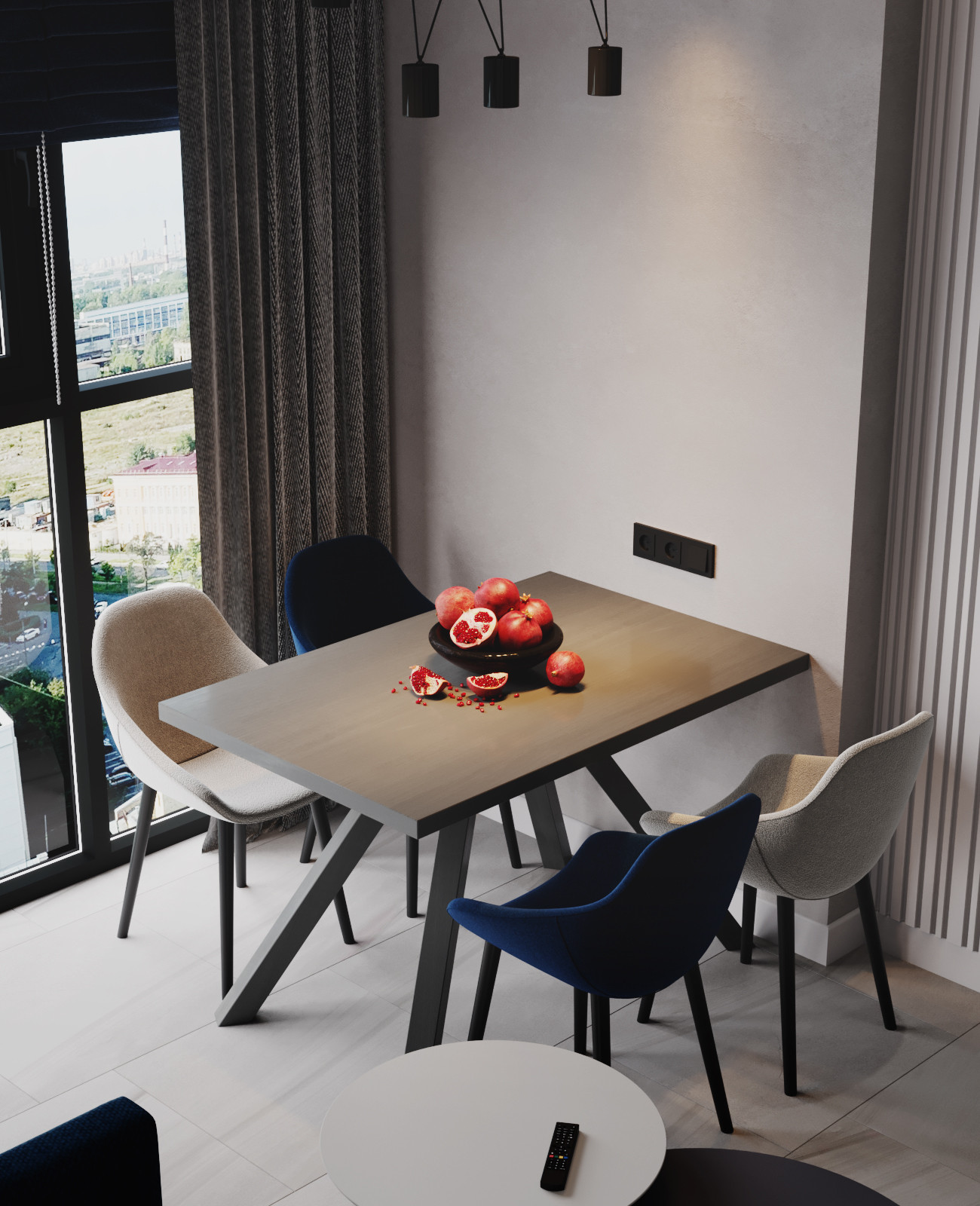 GRAY. Квартира в ЖК Дом на набережной, 64 кв.м