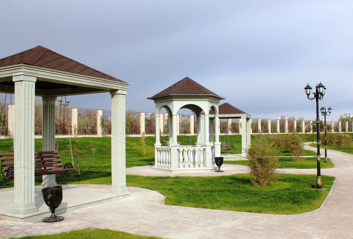 Обложка проекта: Беседки ООО "Каменный Век" тм"ГранитСтройКомплект" установка в Казахстане