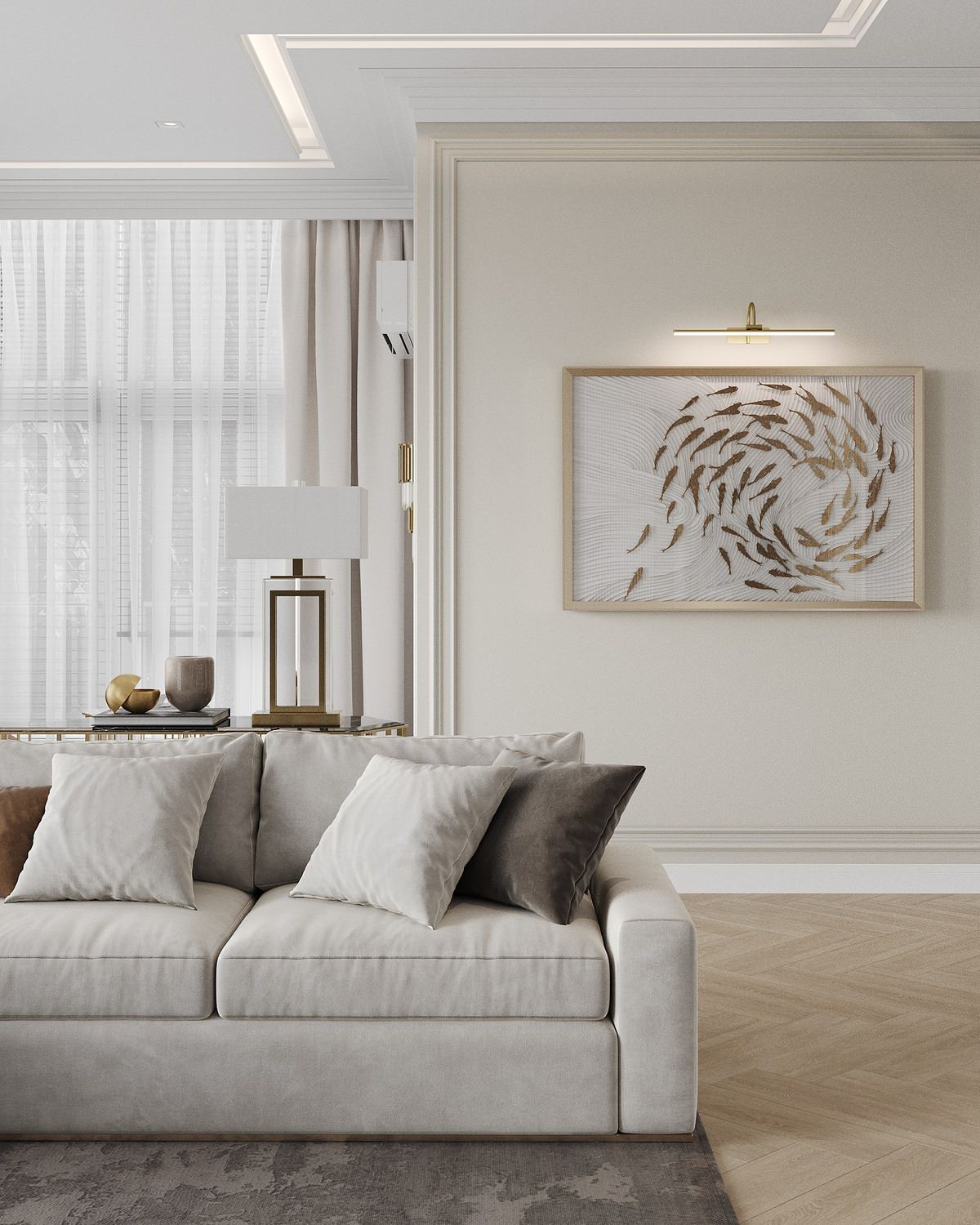 Дизайн-проект двухкомнатной квартиры для семейной пары