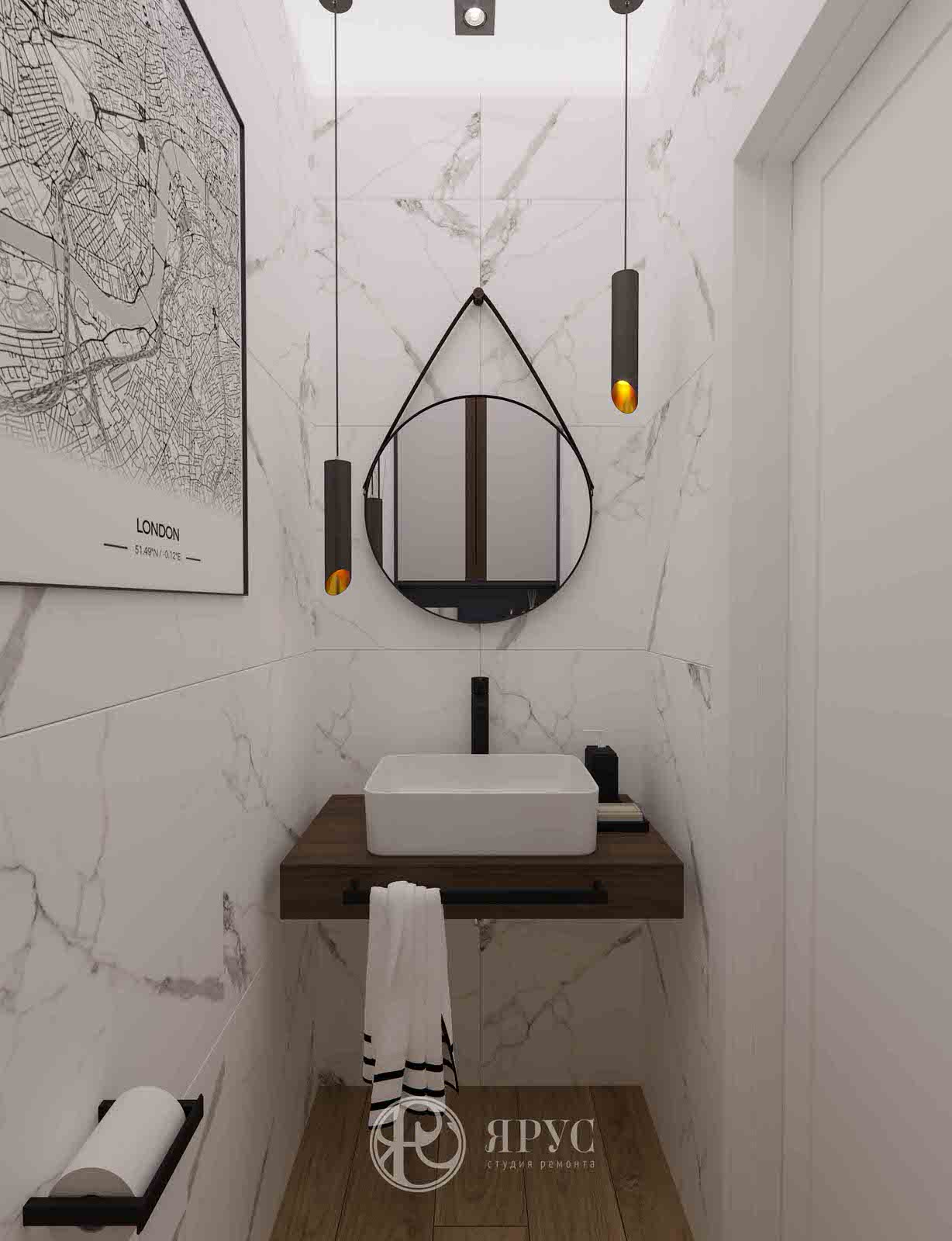 Дизайн-проект четырёхкомнатной квартиры