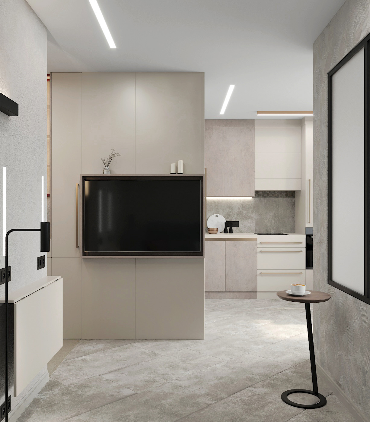 Квартира-студия для требовательного психолога