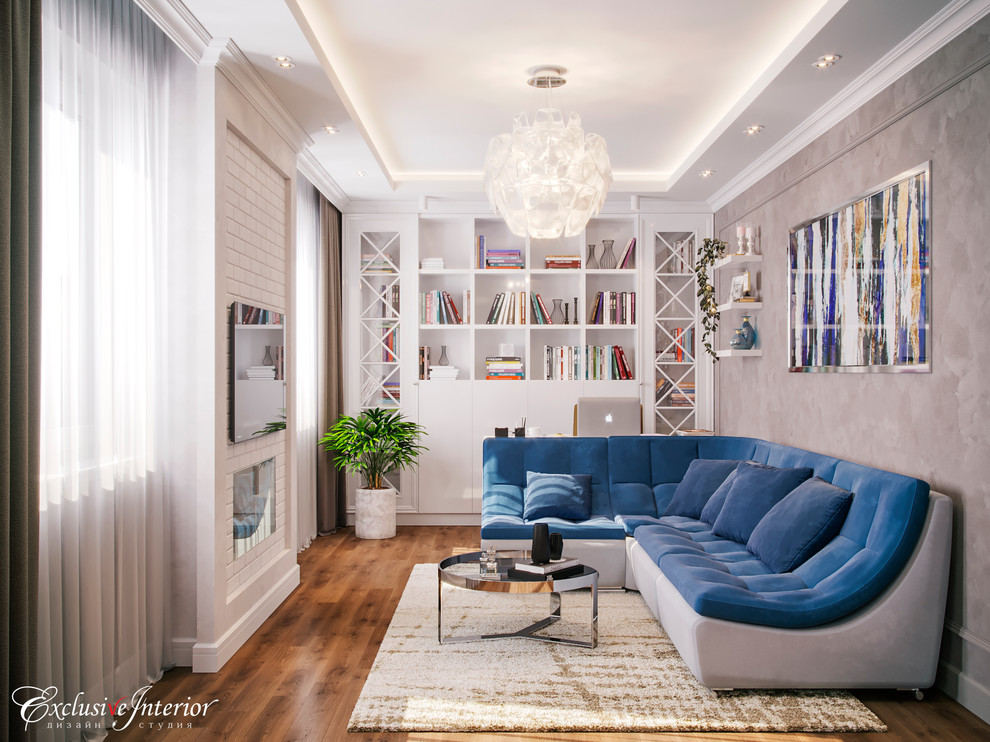 Визуализация гостиной