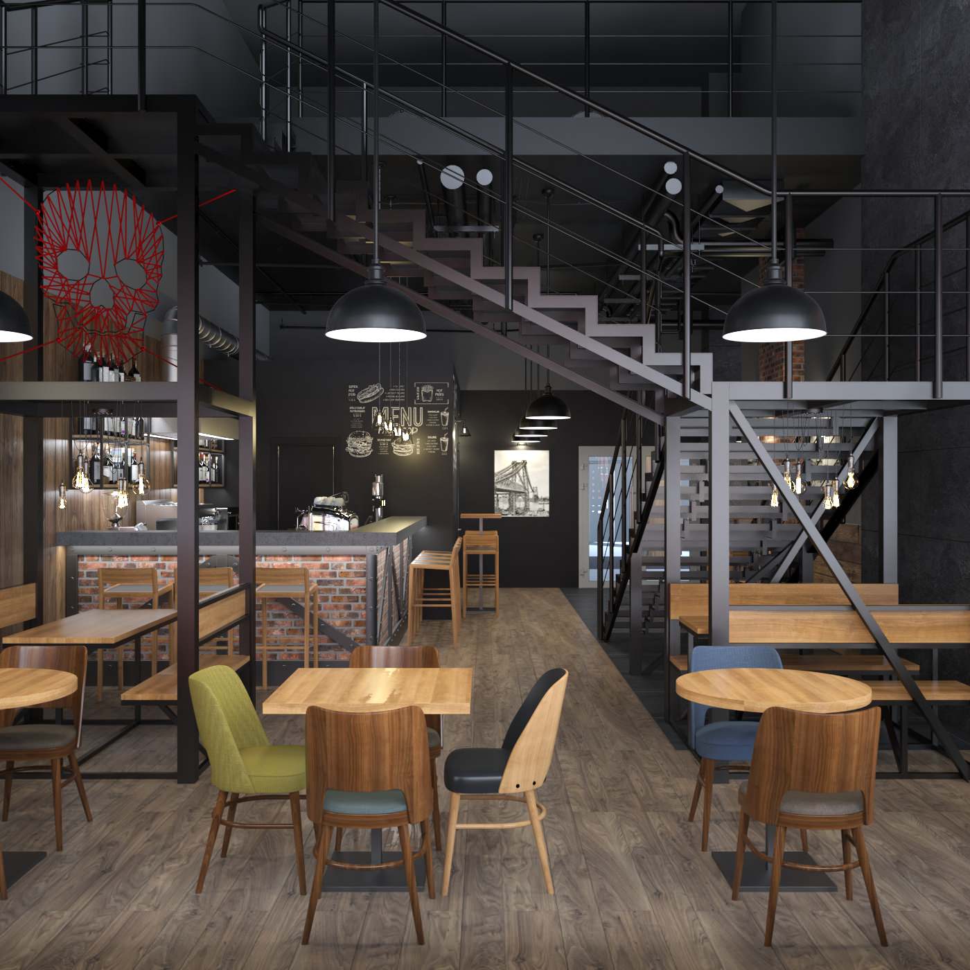 Кафе-бургерная в деловом комплексе «Основа центр»