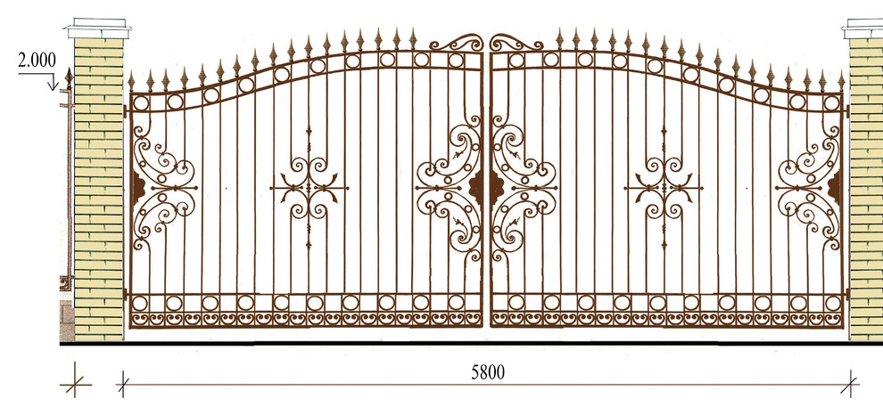 Проект ворот