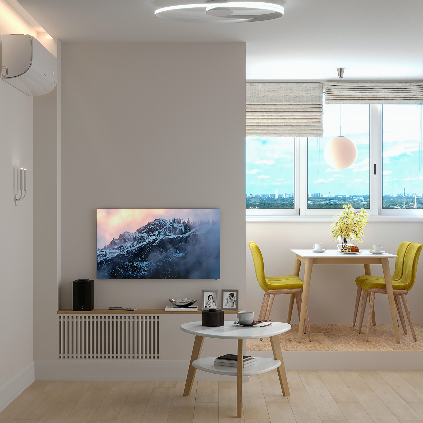 "Три в одном". Квартира в Краснознаменске