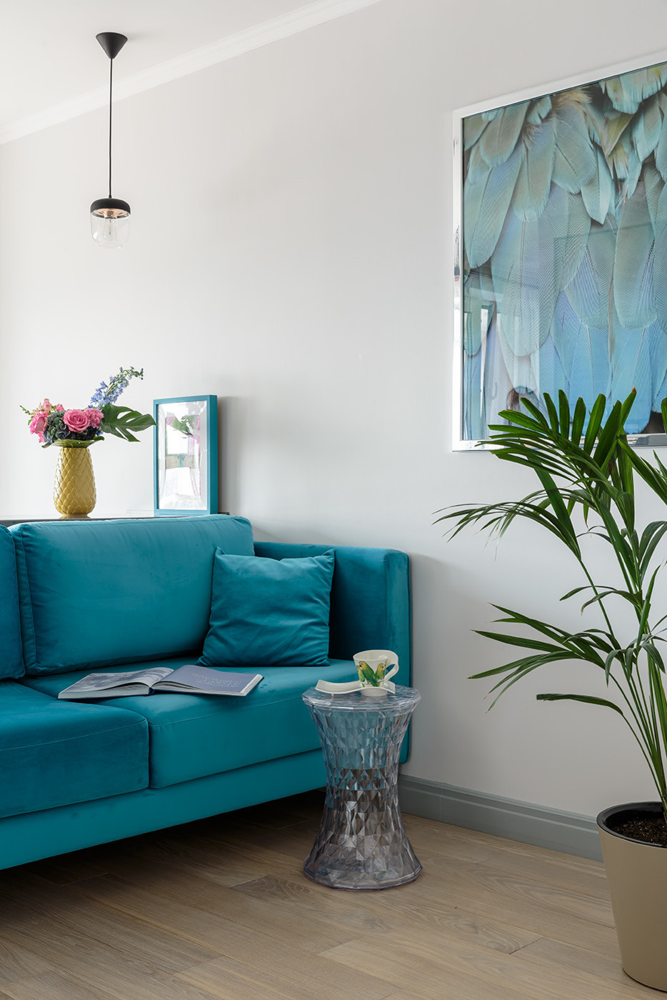 Houzz тур: Квартира c тропическими мотивами в Петербурге