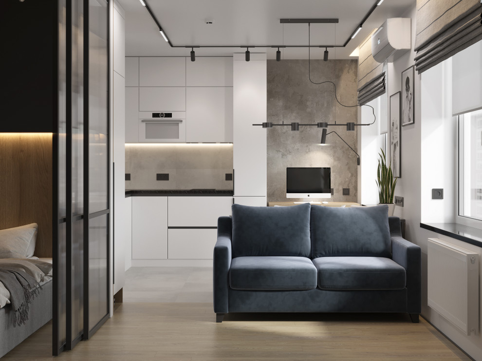 Обложка проекта: Проект однокомнатной квартиры в ЖК Среда