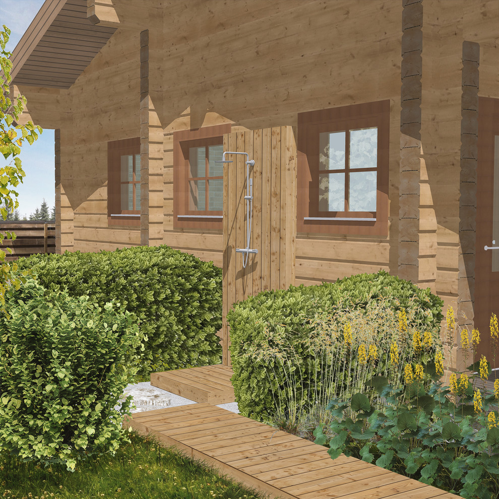 Проект ландшафтного дизайна для загородного дома в КП Тихий берег