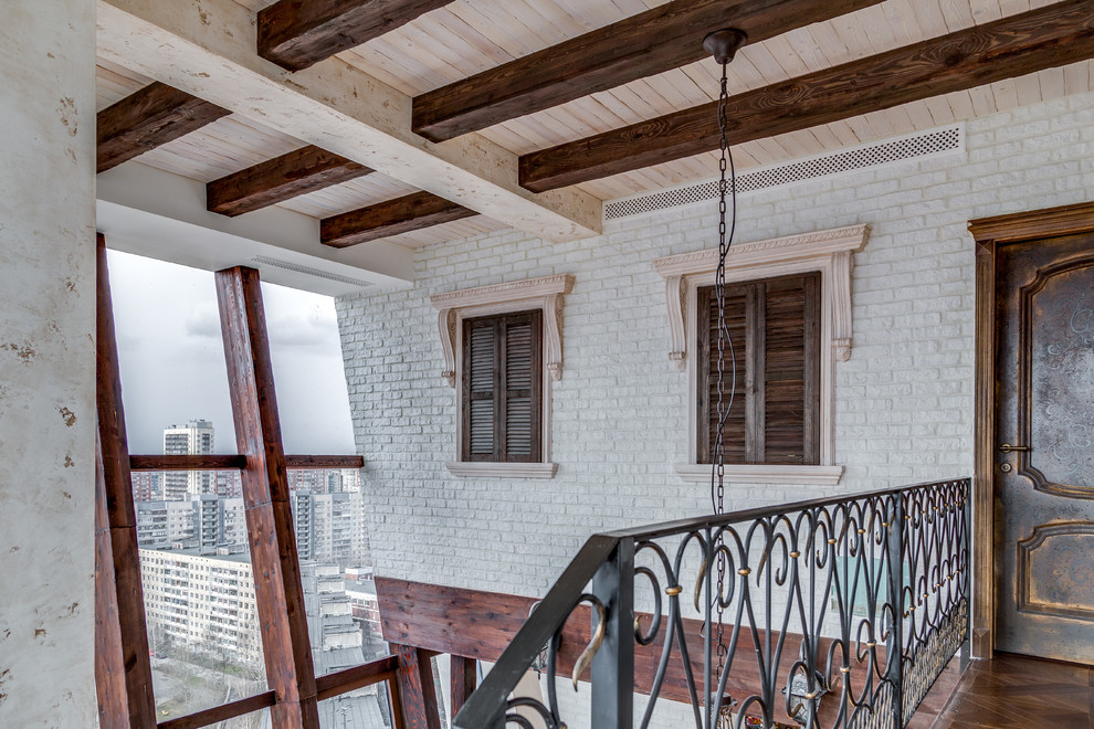 Пентхаус в Санкт-Петербурге. Мебель и отделка из массива.