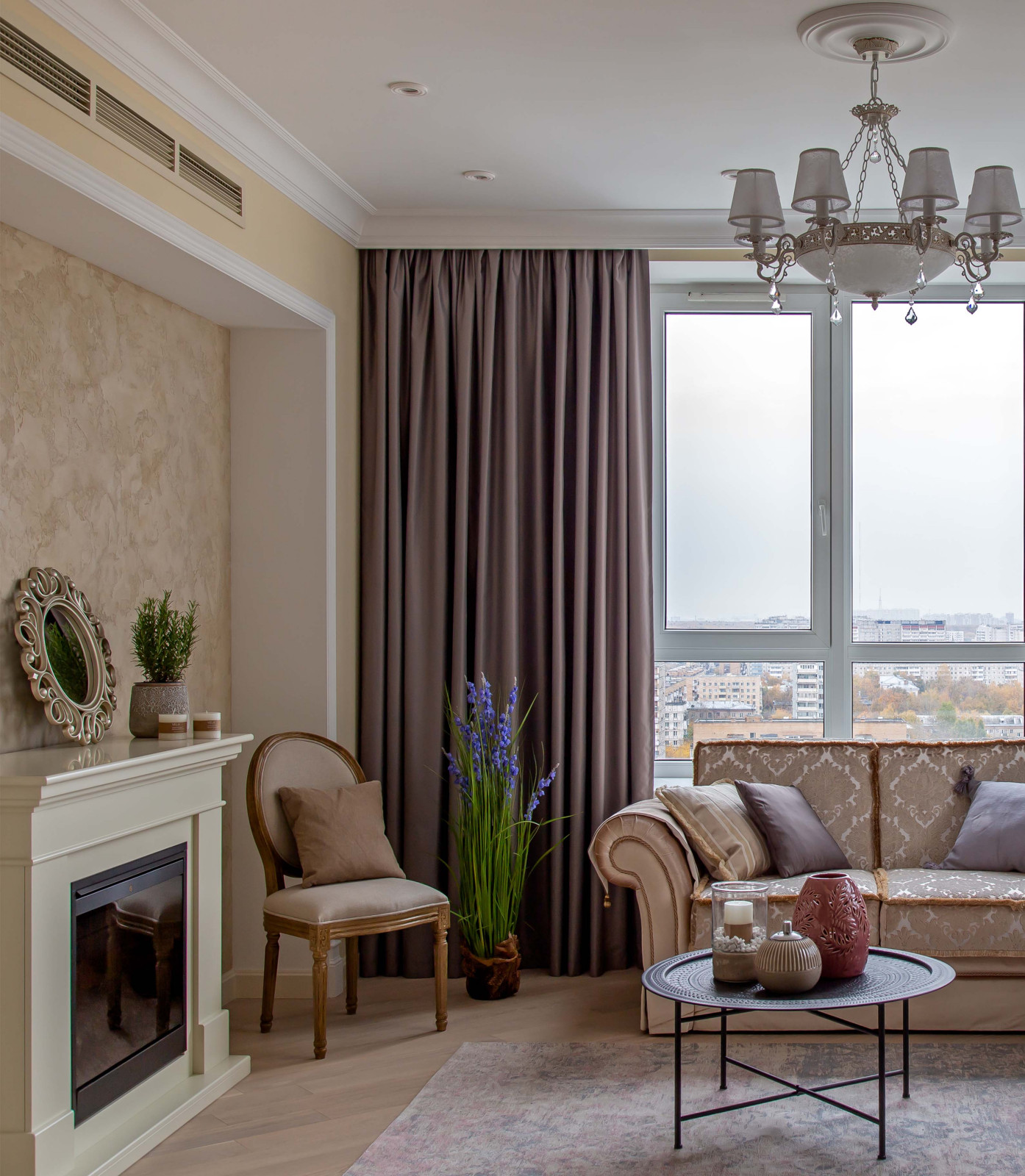 Лаванда и бирюза