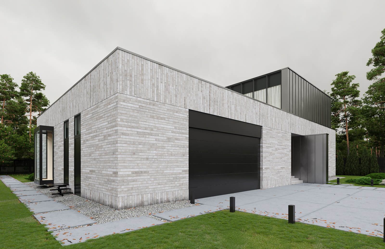 Въезд в гараж