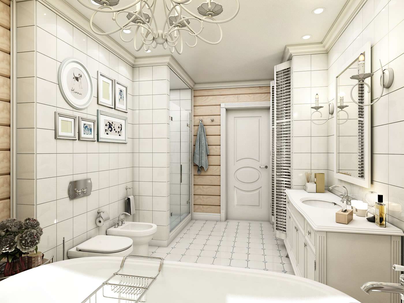 Брусчатый дом