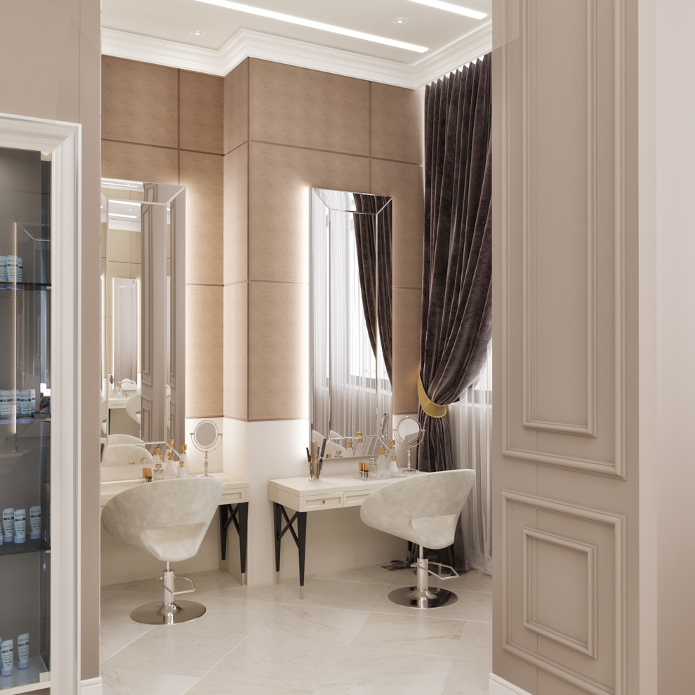 Дизайн-проект салона красоты "Карамель"