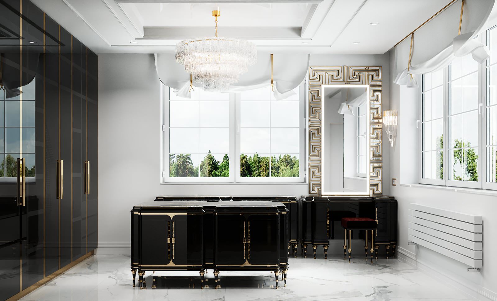 Интерьер в турецкой классике