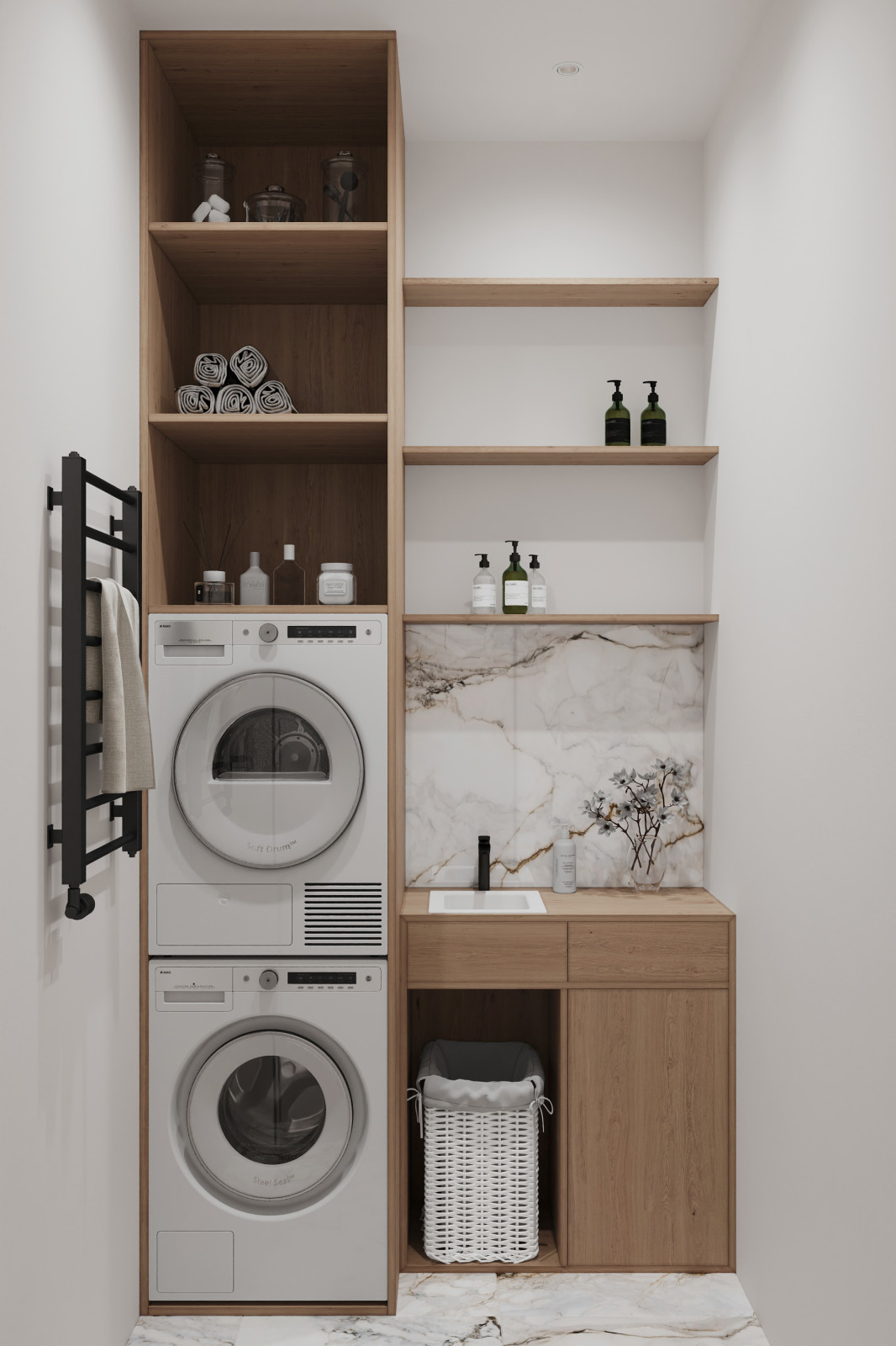 ЖК HEADLINER, дизайн-проект квартиры 102 кв.м.