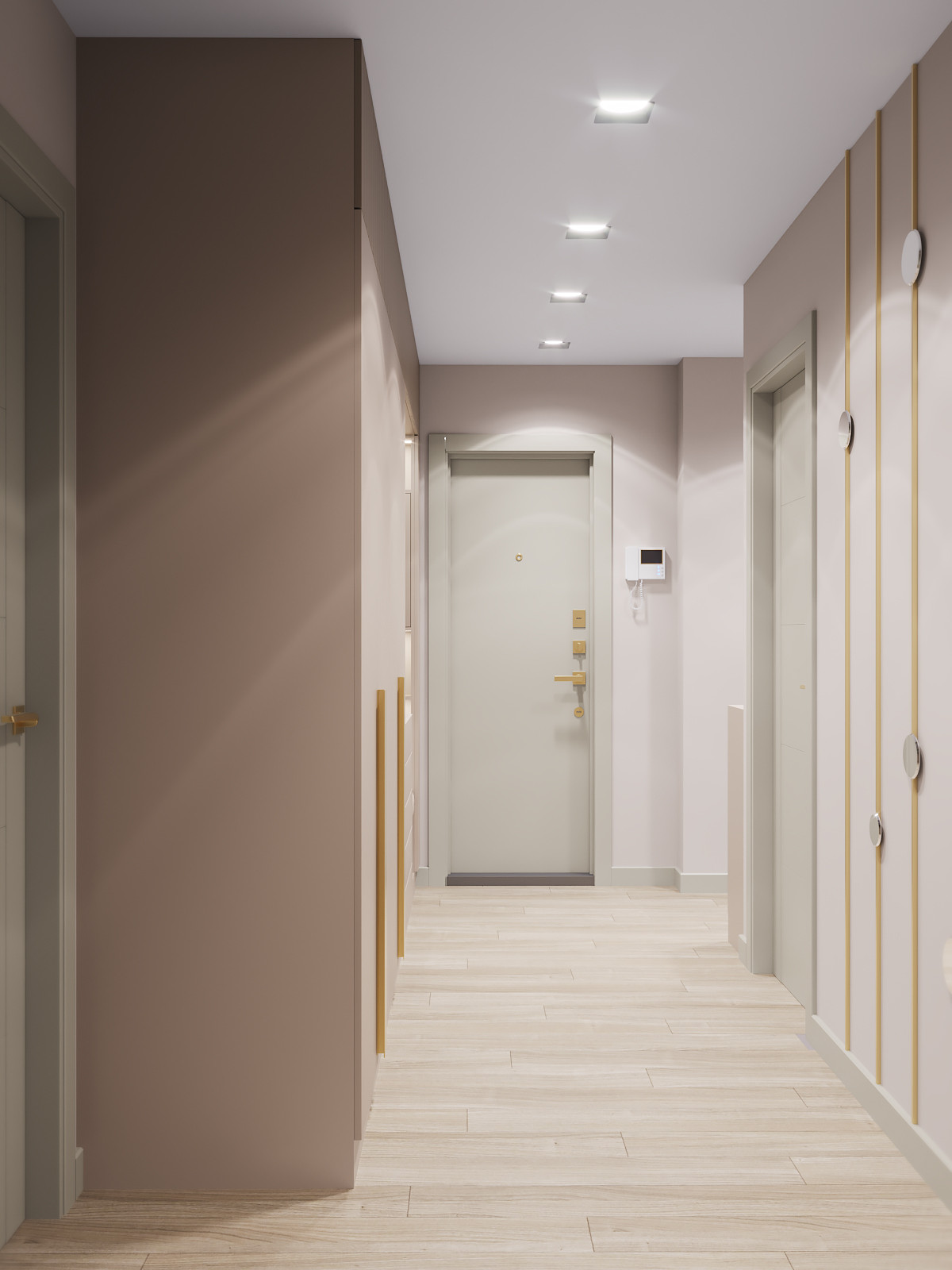 Valencia. Дизайн-проект квартиры, 58 кв.м