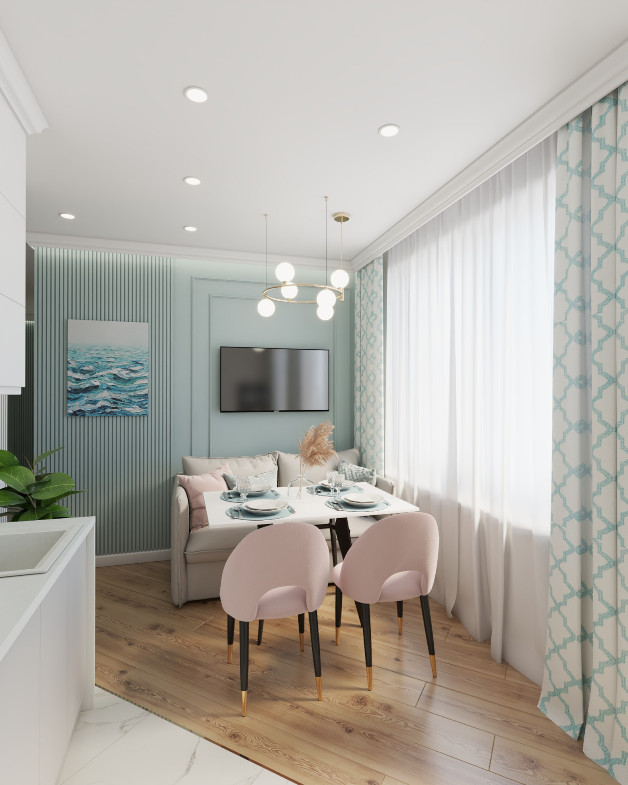 1 комнатная квартира п. Янтарный Калинингрдская обл.