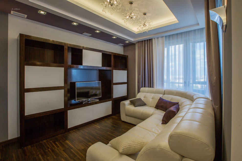 Завершенный проект в Санкт-Петербурге. Проект "Атмосфера", 100 м.кв.