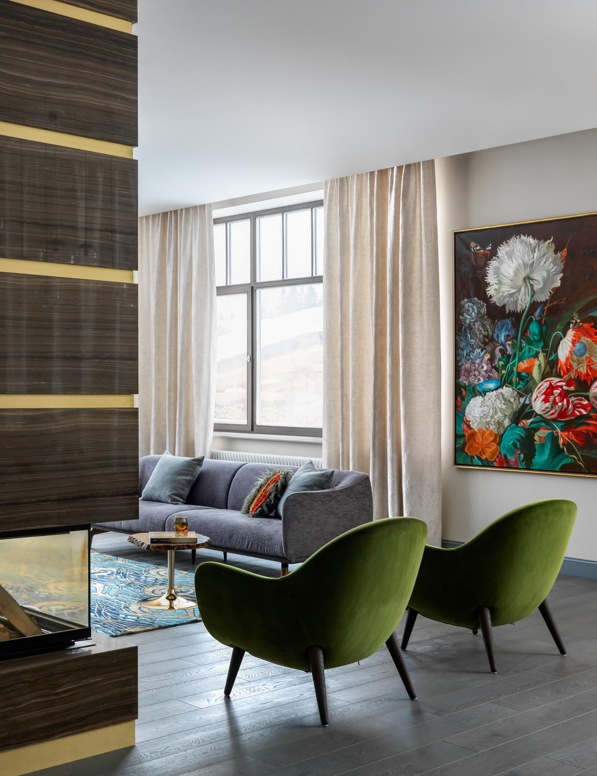 Дом для большой семьи, Графские пруды