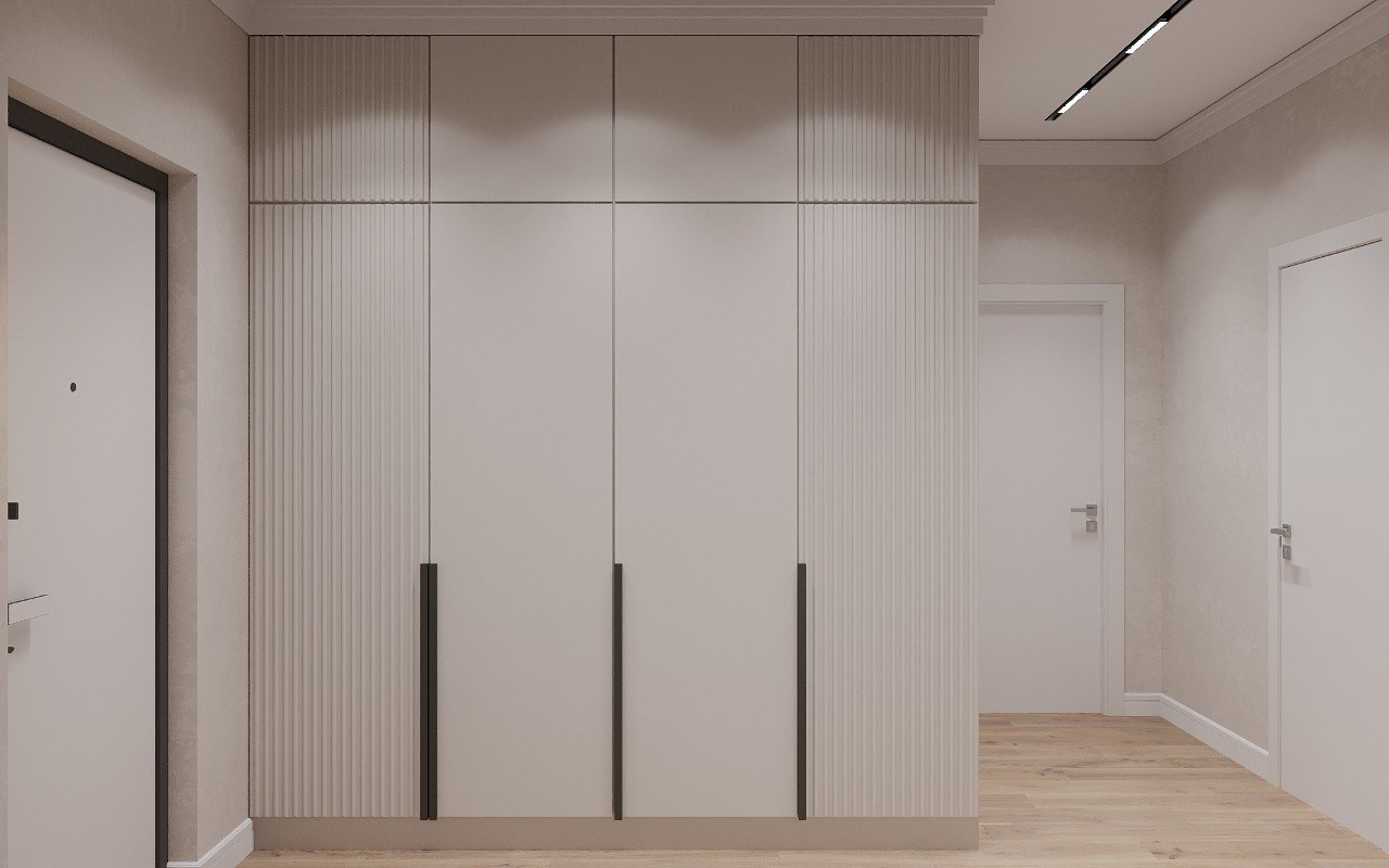 Дизайн 3-х комнатной квартиры в ЖК ГАЛАКТИКА PRO