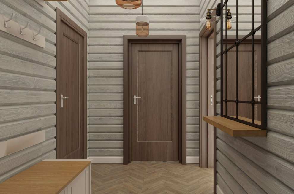 Баня из  клееного бруса в пос. Заповедник