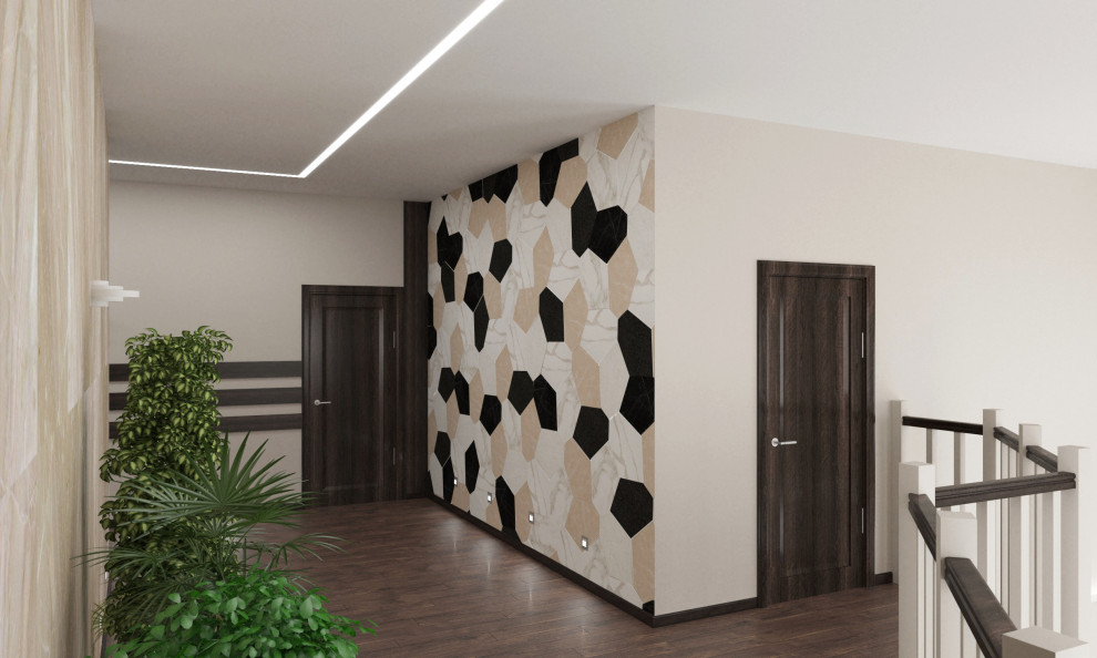 Концептуальный проект интерьеров коттеджа 480 кв. метров