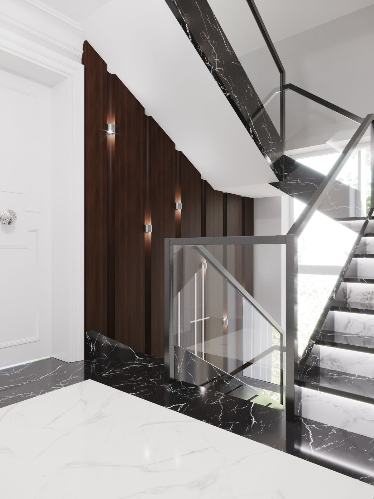 Частный дом // 2 этаж // Дизайн студия Льва Терехова