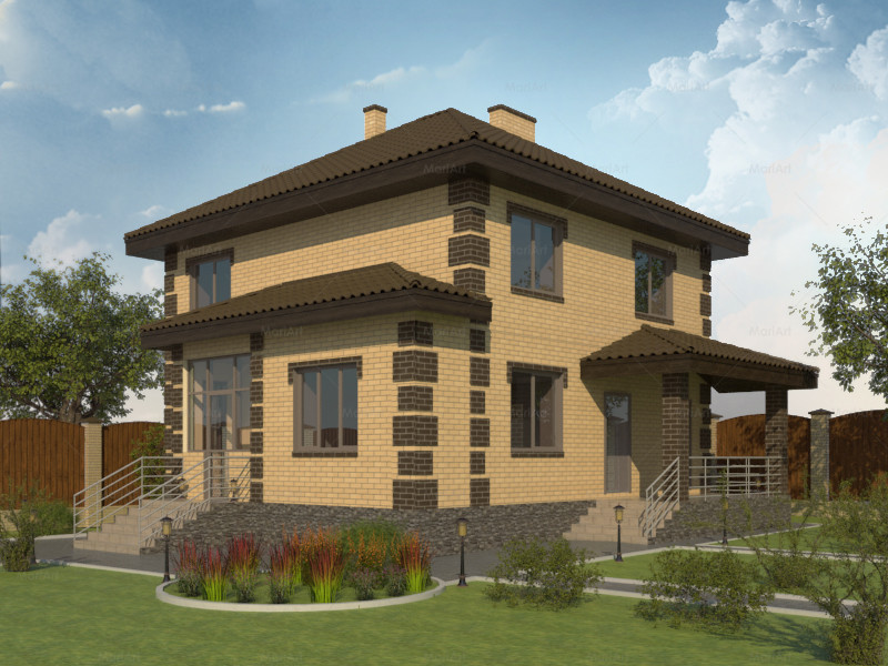 Обложка проекта: Дом площадью 145 м²