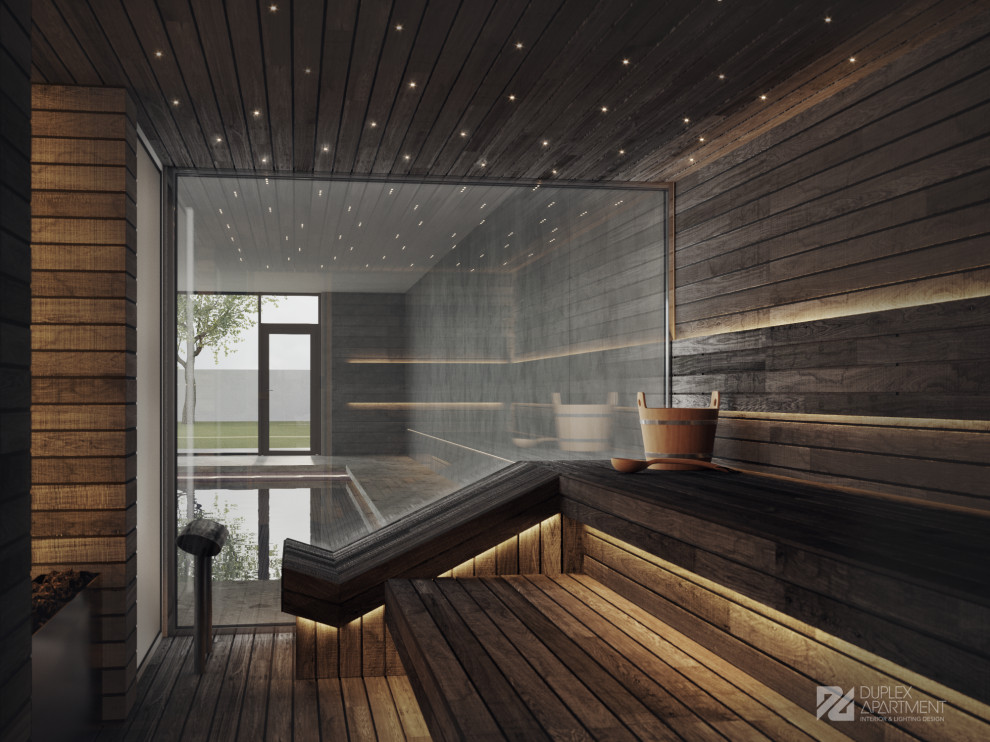 Спа-зона в загородной резиденции