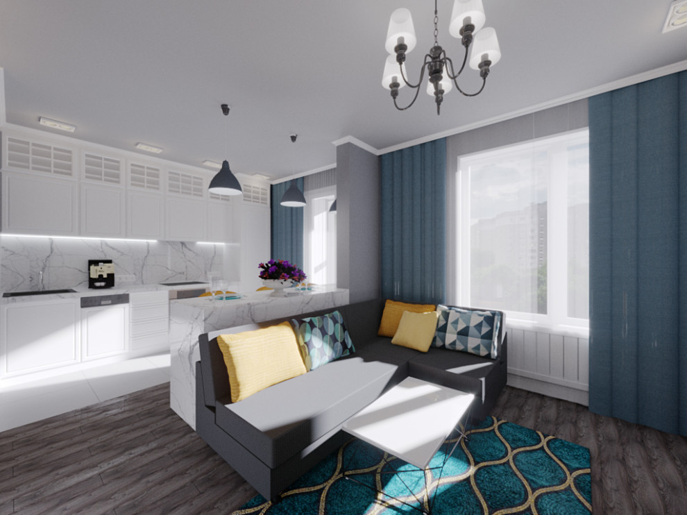 Однокомнатная квартира 36 кв.м.