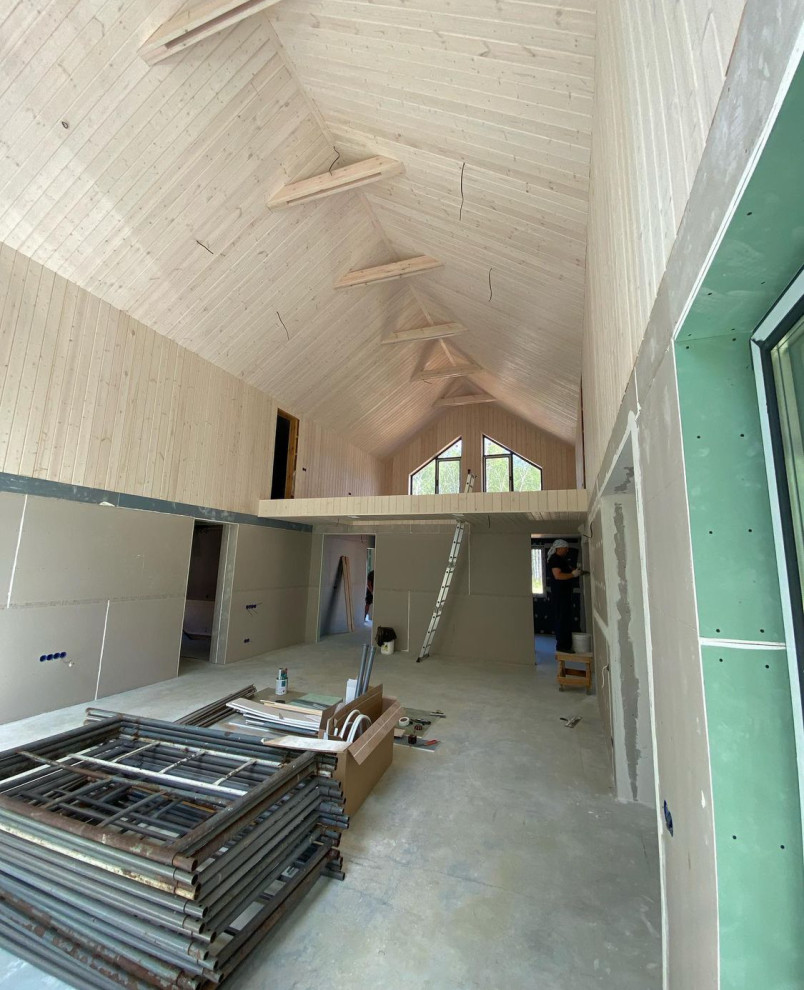 Обложка проекта: Каркасный 2х этажный дом