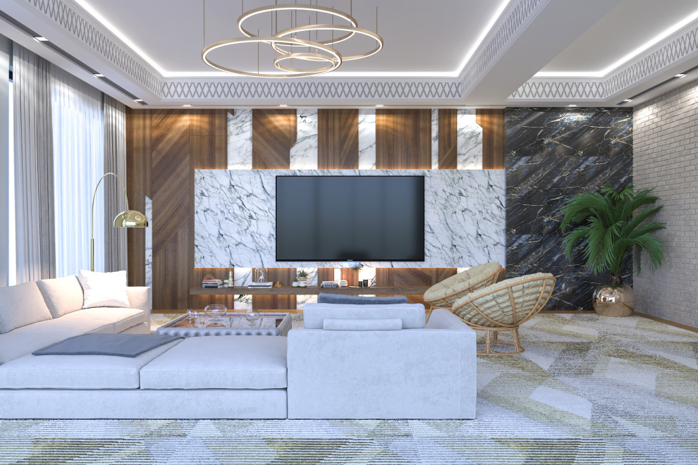 Дизайн Виллы в 3 этажа в городе Ашхабад