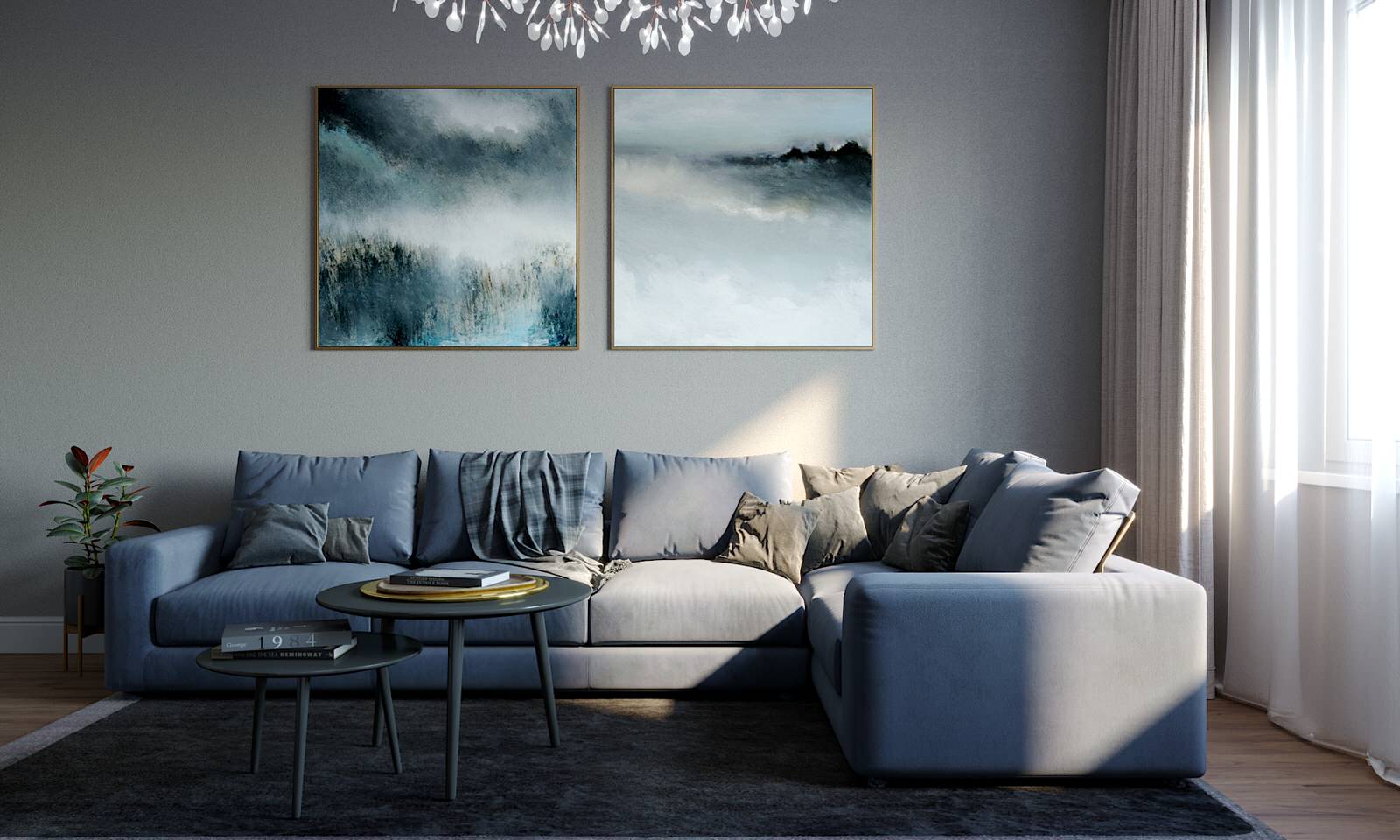 Гостиная в современном стиле