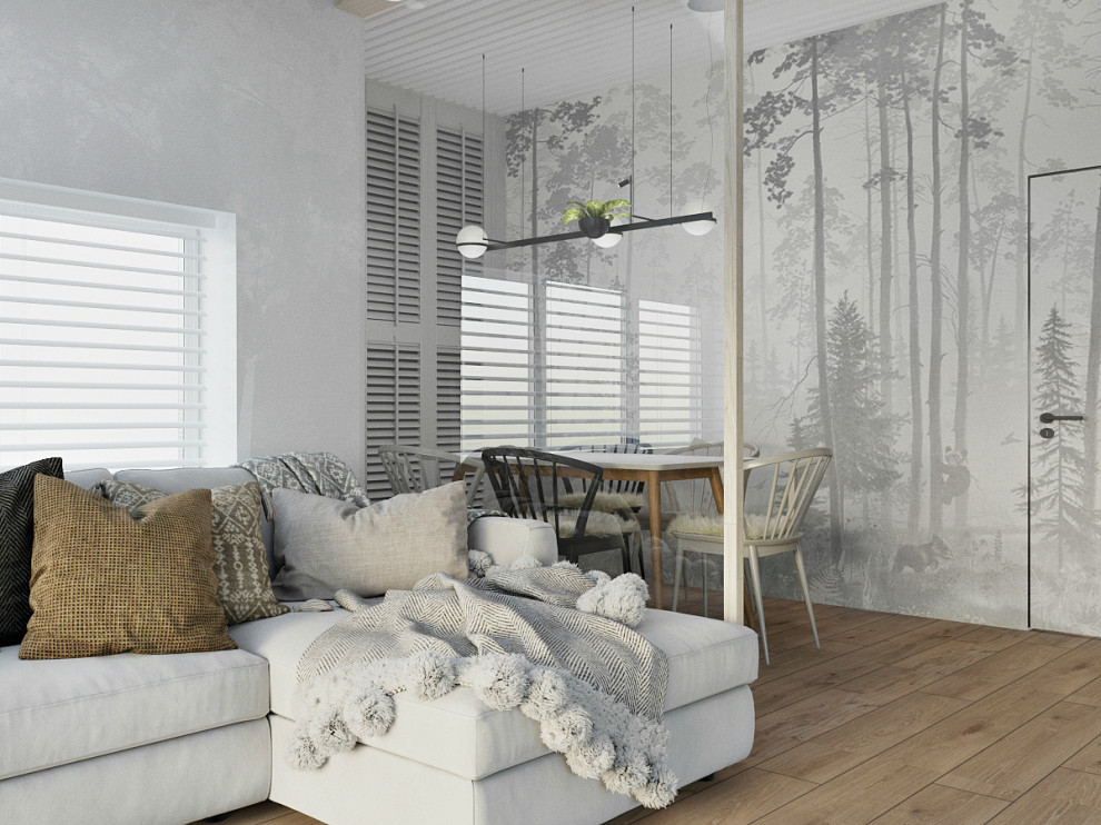 Обложка проекта: Интерьер мансарды