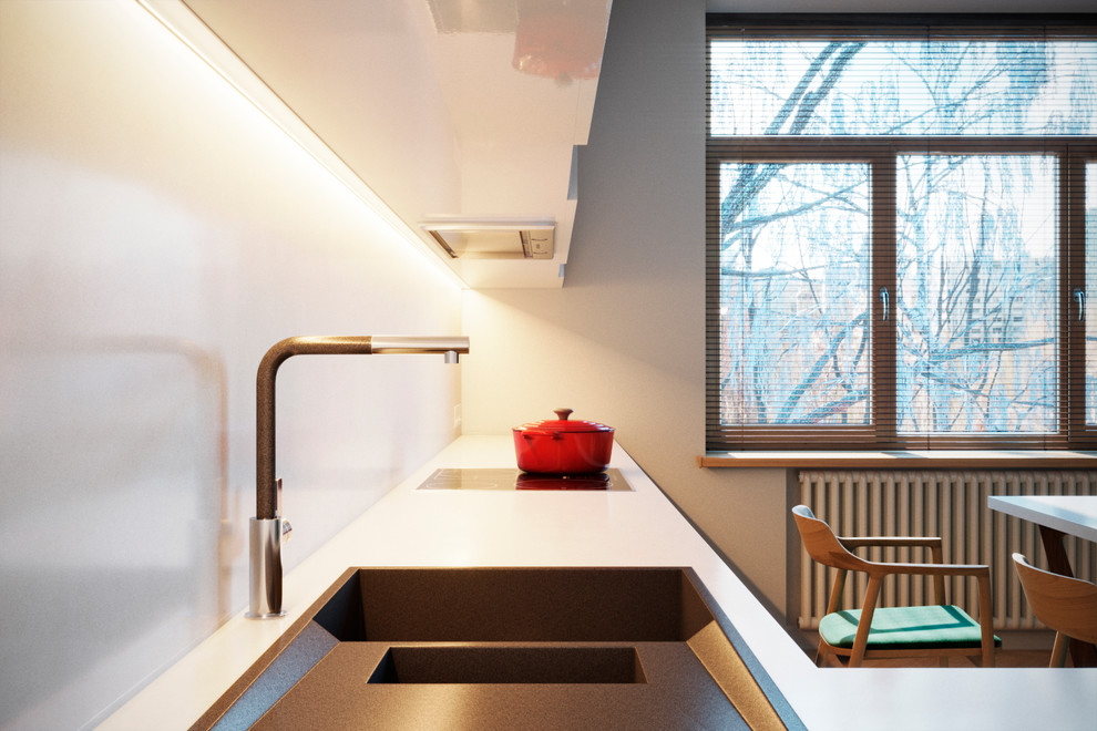 Проект интерьера мансарды «Green Green Mountain » Москва, Баррикадная