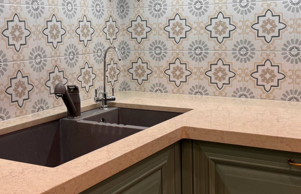 Кухня из массива дуба Аннет