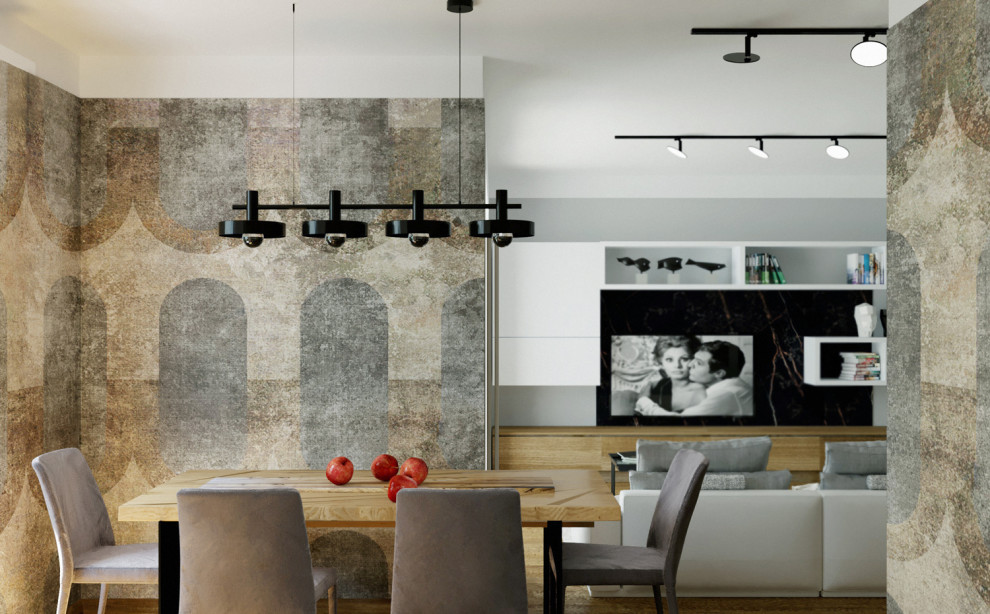 Progetto di ristrutturazione di una casa spaziosa unifamiliare.