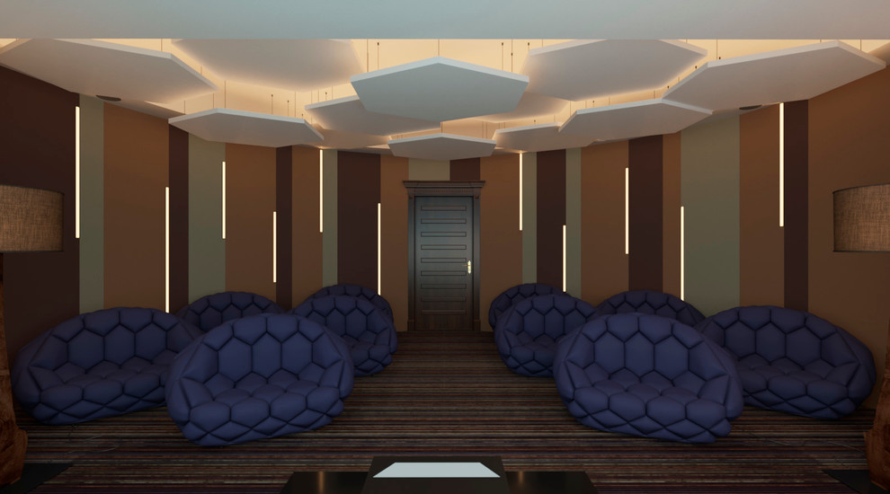 Кинозал в ресторане