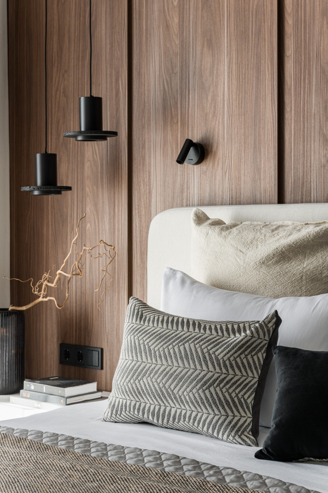 Квартира для активной семьи в минималистичном стиле