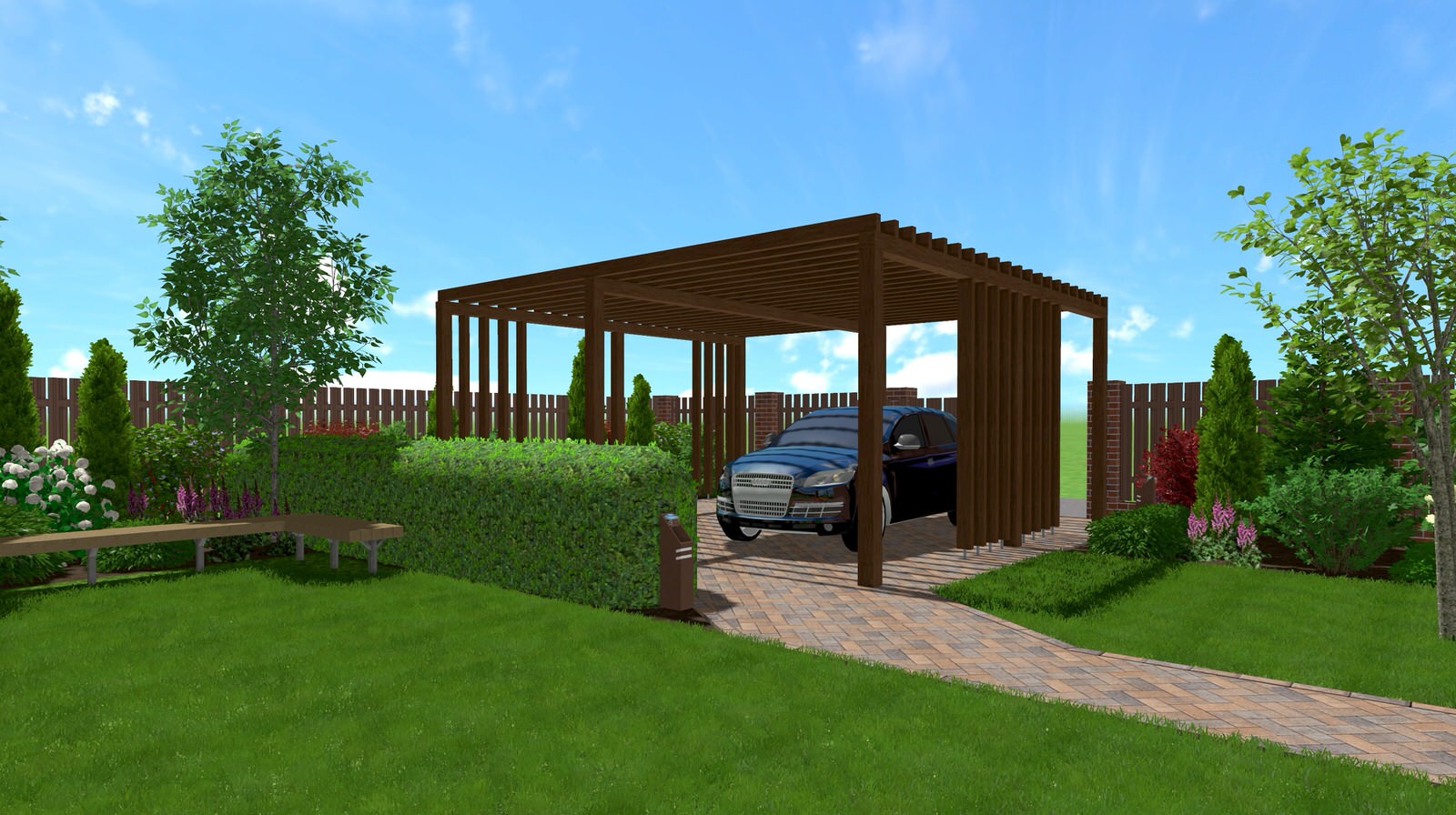 Жилино. Сад "Под другим углом"